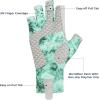 imageKastKing La Sal Fishing Gloves UPF50 Sun Gloves UV Protection Fingerless Gloves Men Women for Outdoor Kayaking Rowing Paddling Canoeing HuntingBoulder camo Sky