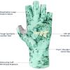 imageKastKing La Sal Fishing Gloves UPF50 Sun Gloves UV Protection Fingerless Gloves Men Women for Outdoor Kayaking Rowing Paddling Canoeing HuntingBoulder camo Sky