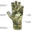 imageKastKing La Sal Fishing Gloves UPF50 Sun Gloves UV Protection Fingerless Gloves Men Women for Outdoor Kayaking Rowing Paddling Canoeing HuntingBoulder camo Tan