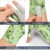 imageKastKing La Sal Fishing Gloves UPF50 Sun Gloves UV Protection Fingerless Gloves Men Women for Outdoor Kayaking Rowing Paddling Canoeing HuntingBoulder camo Mint
