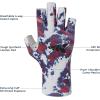 imageKastKing La Sal Fishing Gloves UPF50 Sun Gloves UV Protection Fingerless Gloves Men Women for Outdoor Kayaking Rowing Paddling Canoeing HuntingBoulder camo Patriot Fade