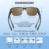 imageKastKing Molino FitOver Polarized SunglassesUV400 Protection Ultralight Wraparound Fishing Sports Sunglasses TAC LensesBgloss Black Frame  Smokeblue Ocean Mirror