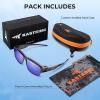 imageKastKing Molino FitOver Polarized SunglassesUV400 Protection Ultralight Wraparound Fishing Sports Sunglasses TAC LensesEgloss Dark Grayframe  Smokecobalt Mirror