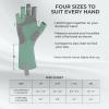 imageKastKing Sol Armis Pro Fishing Gloves UPF 50 Sun Protection 34 Fingerless Gloves QuickDry Extended Cuff UV Protection Gloves for Outdoor Kayaking Rowing Paddling Canoeing HuntingLight Green