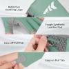 imageKastKing Sol Armis Pro Fishing Gloves UPF 50 Sun Protection 34 Fingerless Gloves QuickDry Extended Cuff UV Protection Gloves for Outdoor Kayaking Rowing Paddling Canoeing HuntingLight Green