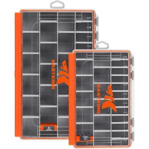 imageKastKing HyperSeal Waterproof Fishing Tackle Box Waterproof 3600 and 3700 Tackle Trays Organizer with Removable Dividers Lure Box and Terminal Tackle Storage36001 pack37001 pack