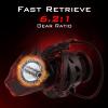 imageKastKing Royale Legend Fishing Reel  521621 Gear Ratio Spinning Reel Up to 22 Lbs of Carbon Drag 5171 Stainless Steel Ball Bearings Graphite Frame Asymmetric Spinning Reel Rotor DesignRed 621 Royale Legend Glory