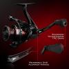 imageKastKing Royale Legend Fishing Reel  521621 Gear Ratio Spinning Reel Up to 22 Lbs of Carbon Drag 5171 Stainless Steel Ball Bearings Graphite Frame Asymmetric Spinning Reel Rotor DesignBlack 521 Royale Legend II