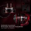 imageKastKing Royale Legend Fishing Reel  521621 Gear Ratio Spinning Reel Up to 22 Lbs of Carbon Drag 5171 Stainless Steel Ball Bearings Graphite Frame Asymmetric Spinning Reel Rotor DesignRed 621 Royale Legend Glory