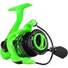imageKastKing Zephyr Spinning Reels  7161 BB  Carbon Fiber Drag  Stainless Steel Shaft  Aluminum ampamp CNC Spool  BlackGreenOrange  Sizes 5001000 SFS  Ultralight to HeavyDutyStandardGreen