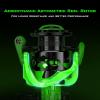 imageKastKing Zephyr Spinning Reels  7161 BB  Carbon Fiber Drag  Stainless Steel Shaft  Aluminum ampamp CNC Spool  BlackGreenOrange  Sizes 5001000 SFS  Ultralight to HeavyDutyStandardGreen