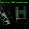imageKastKing Zephyr Spinning Reels  7161 BB  Carbon Fiber Drag  Stainless Steel Shaft  Aluminum ampamp CNC Spool  BlackGreenOrange  Sizes 5001000 SFS  Ultralight to HeavyDutyStandardGreen