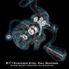 imageKastKing Zephyr Spinning Reels  7161 BB  Carbon Fiber Drag  Stainless Steel Shaft  Aluminum ampamp CNC Spool  BlackGreenOrange  Sizes 5001000 SFS  Ultralight to HeavyDutyStandardBlack