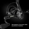 imageKastKing Zephyr Spinning Reels  7161 BB  Carbon Fiber Drag  Stainless Steel Shaft  Aluminum ampamp CNC Spool  BlackGreenOrange  Sizes 5001000 SFS  Ultralight to HeavyDutyStandardBlack