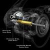 imageKastKing Zephyr Spinning Reels  7161 BB  Carbon Fiber Drag  Stainless Steel Shaft  Aluminum ampamp CNC Spool  BlackGreenOrange  Sizes 5001000 SFS  Ultralight to HeavyDutyStandardBlack