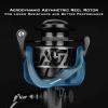 imageKastKing Zephyr Spinning Reels  7161 BB  Carbon Fiber Drag  Stainless Steel Shaft  Aluminum ampamp CNC Spool  BlackGreenOrange  Sizes 5001000 SFS  Ultralight to HeavyDutyStandardBlack