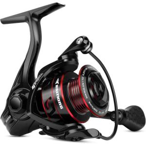 imageKastKing Royale Legend Fishing Reel  521621 Gear Ratio Spinning Reel Up to 22 Lbs of Carbon Drag 5171 Stainless Steel Ball Bearings Graphite Frame Asymmetric Spinning Reel Rotor DesignBlack 521 Royale Legend II