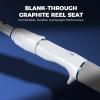 imageKastKing Centron Lite Twin Tip Fishing Rods IM6 Graphite Blanks Twin Tip Fishing Rods Stainless Steel Guides with Ceramic Rings Split or Full Rear EVA Handle Design Drop Shot Hook KeeperCast70 Mh Mod Fast 2 Pcs Extra Tip
