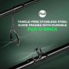 imageKastKing Zephyr Dual Tip Fishing Rod Lightweight KastFlex IM6 Graphite Spinning ampamp Casting Rod Fuji ORing Guide Dual Tips Section for Different Powers Drop Shot Hook Keeper EVA GripSpin68 MMh 2 Pcs  Extra Tip