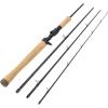 imageKastKing Valiant Eagle Passage Travel Fishing Rods 4 ampamp 6 Pc Pack Rods Spinning Casting and Fly Models IM6 Graphite Blank Ti Oxide LTS Ring Guides Beautiful Cork HandlesB Cast 70FastMh Power