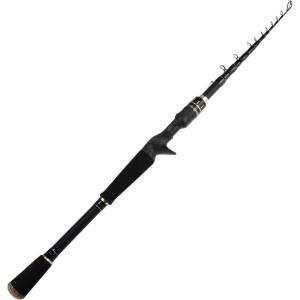 imageKastKing Blackhawk II Telescopic Fishing Rods Graphite Rod Blanks Durable Glass Tip Floating Guides 1pc Performance EVA HandleB Casting 76FastMh Power
