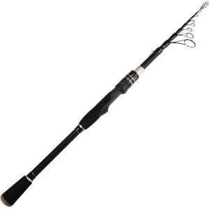 imageKastKing Blackhawk II Telescopic Fishing Rods Graphite Rod Blanks Durable Glass Tip Floating Guides 1pc Performance EVA HandleC Inshore Spinning 76Mod FastMh Power