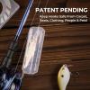 imageKastKing Bait Kapsule  Lure Cover with Vent Holes Protects Hooks Multiple Sizes S M L JumboDrop Shot  Multiple Attachments for Freshwater ampamp Saltwater Fishing Gear Patent Pending2 Small and 2 Medium