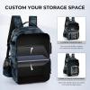 imageKastKing BaitSpace 50L Fishing Tackle Backpack with Removable Bait Binder2 Rod Holders Storage Fishing Gear and EquipmentB Blue Camo With 4 3600 Tackle Boxes