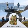 imageKastKing BaitSpace 50L Fishing Tackle Backpack with Removable Bait Binder2 Rod Holders Storage Fishing Gear and EquipmentC Khaki Camowith 4 3600 Tackle Boxes