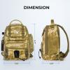 imageKastKing BaitSpace Fishing Sling Bag Fishing Backpack with Rod ampamp Beverage Holder Tackle Bag for Fishing GearA Khaki Camo  Standard