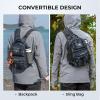 imageKastKing BaitSpace Fishing Sling Bag Fishing Backpack with Rod ampamp Beverage Holder Tackle Bag for Fishing GearC Blue Camo  Standard
