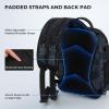 imageKastKing BaitSpace Fishing Sling Bag Fishing Backpack with Rod ampamp Beverage Holder Tackle Bag for Fishing GearC Blue Camo  Standard