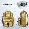 imageKastKing BaitSpace Fishing Sling Bag Fishing Backpack with Rod ampamp Beverage Holder Tackle Bag for Fishing GearD Khaki Camo  Largewith 2 3600 tackle boxes