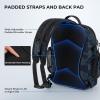 imageKastKing BaitSpace Fishing Sling Bag Fishing Backpack with Rod ampamp Beverage Holder Tackle Bag for Fishing GearF Blue Camo  Largewith 2 3600 tackle boxes