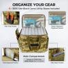 imageKastKing BaitSpace Fishing Tackle Bag With 4 Tackle Boxes ampamp Removable Bait Binder WaterResistant Tackle Storage Durable Fishing Gear Adjustable Shoulder StrapE Khaki Camo