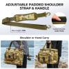 imageKastKing BaitSpace Fishing Tackle Bag With 4 Tackle Boxes ampamp Removable Bait Binder WaterResistant Tackle Storage Durable Fishing Gear Adjustable Shoulder StrapE Khaki Camo