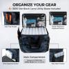 imageKastKing BaitSpace Fishing Tackle Bag With 4 Tackle Boxes ampamp Removable Bait Binder WaterResistant Tackle Storage Durable Fishing Gear Adjustable Shoulder StrapF Blue Camo