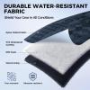 imageKastKing BaitSpace Line Management Bag Fishing Line Storage Bag with Water Resistant Nylon Clear View Window Removable Divider Tanglefree Leader Line HolderBlueLarge