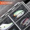 imageKastKing HyperSeal Waterproof Tackle Box 3600 and 3700 Tackle Trays Fishing Tackle Box Organizer with Removable Dividers Lure Box and Terminal Tackle StorageBlack37002 pack