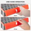 imageKastKing HyperSeal Waterproof Tackle Box 3700 Deep Tackle Trays Fishing Tackle Box Organizer With Removable Dividers Fishing Gear ampamp Fishing Accessories Storage37001 pack with compartment