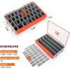 imageKastKing HyperSeal Waterproof Tackle Box 3700 Deep Tackle Trays Fishing Tackle Box Organizer With Removable Dividers Fishing Gear ampamp Fishing Accessories Storage37001 pack with compartment