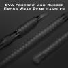 imageKastKing Kong Saltwater ampamp Freshwater Fishing Rod Powerful Lightweight SCurve Graphite Rod Blanks Nano Resin Technology StainlessSteel DoubleFoot Guides wTitanium Oxide Rings NonSlip HandlesA Spin 7M PowerFast2pcs