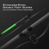imageKastKing Kong Saltwater ampamp Freshwater Fishing Rod Powerful Lightweight SCurve Graphite Rod Blanks Nano Resin Technology StainlessSteel DoubleFoot Guides wTitanium Oxide Rings NonSlip HandlesA Spin 8M PowerFast2pcs