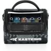 imageKastKing BaitSpace Line Management Bag Fishing Line Storage Bag with Water Resistant Nylon Clear View Window Removable Divider Tanglefree Leader Line HolderBlackMedium