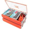 imageKastKing HyperSeal Waterproof Tackle Box 3700 Deep Tackle Trays Fishing Tackle Box Organizer With Removable Dividers Fishing Gear ampamp Fishing Accessories Storage37002 pack no compartment