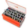 imageKastKing HyperSeal Waterproof Tackle Box 3700 Deep Tackle Trays Fishing Tackle Box Organizer With Removable Dividers Fishing Gear ampamp Fishing Accessories Storage37002 pack with compartment