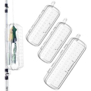 imageKastKing Bait Kapsule  Lure Cover with Vent Holes Protects Hooks Multiple Sizes S M L JumboDrop Shot  Multiple Attachments for Freshwater ampamp Saltwater Fishing Gear Patent Pending2 Large and 1 Jumbo