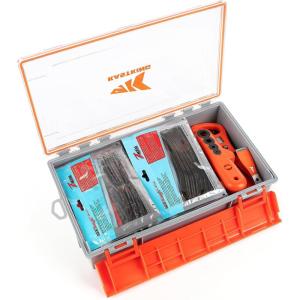 imageKastKing HyperSeal Waterproof Tackle Box 3700 Deep Tackle Trays Fishing Tackle Box Organizer With Removable Dividers Fishing Gear ampamp Fishing Accessories Storage37001 pack no compartment
