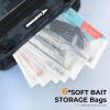 imageKastKing BaitSpace Waist Bag  Waterproof Tackle Storage Bag With Adjustable Belt Fishing Fanny Pack for Men Soft Bait Organizer 3600 Utility Box Rod Holder NylonBlue Camo