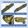 imageKastKing BaitSpace Waist Bag  Waterproof Tackle Storage Bag With Adjustable Belt Fishing Fanny Pack for Men Soft Bait Organizer 3600 Utility Box Rod Holder NylonKhaki Camo
